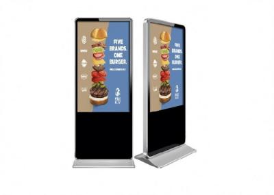 High Definition Free Standing Lcd Display , 65 Inch Stand Alone Digital Signage
