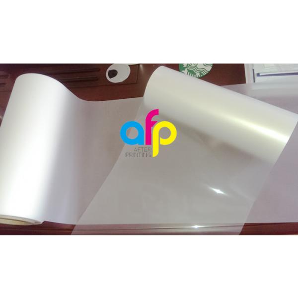Thermal Matt Lamination Roll , Printing Media Laminate Mylar Film Roll