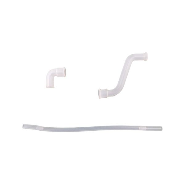 O distribuidor do refrigerador de água branca parte o tubo completo da conexão de tubulação do gel de silicone