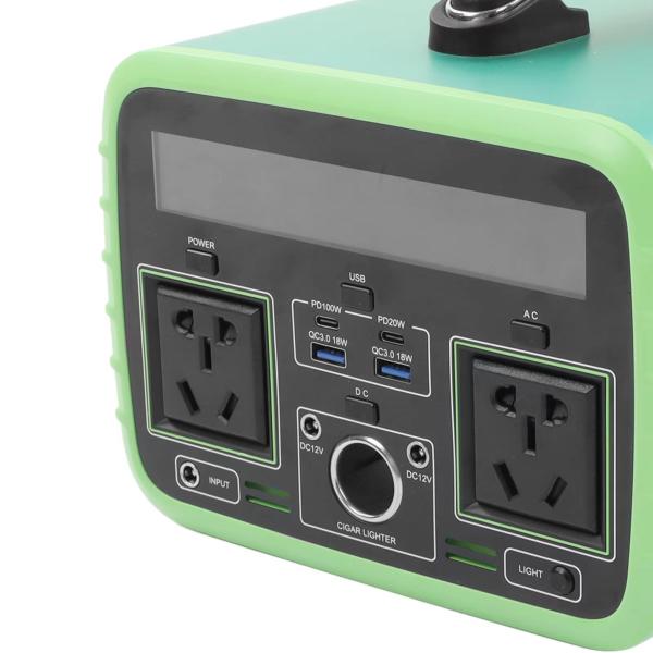 vivienda de aluminio AB1200 de la batería de litio de 330Wh 1200W del generador solar portátil de la central eléctrica