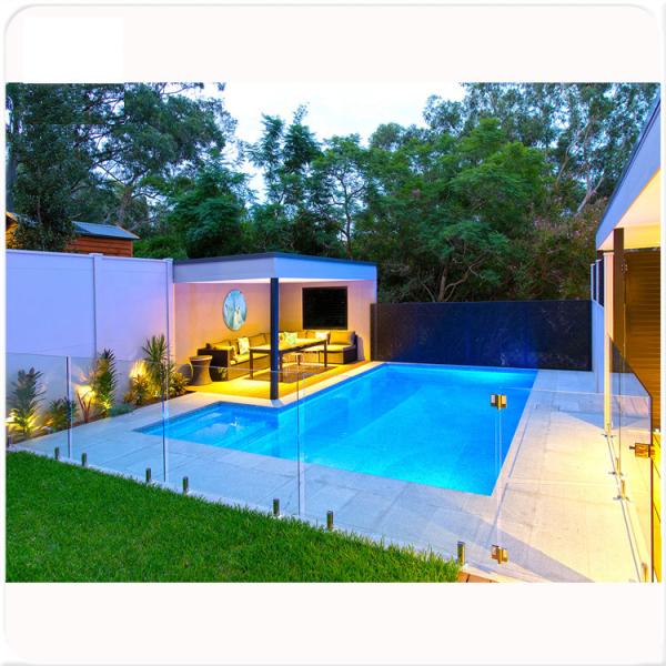 OEM Edifício Vidro Temperado Piscina Balcão Barranco Vidro 316 Grelha Spigot vedação