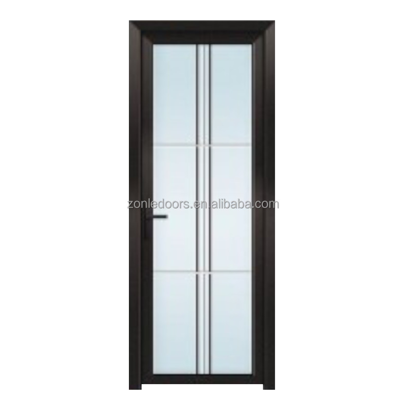 New Arrival Hotel Home Bathroom Aluminum Framed Double Sliding Tempered Glass Shower Door