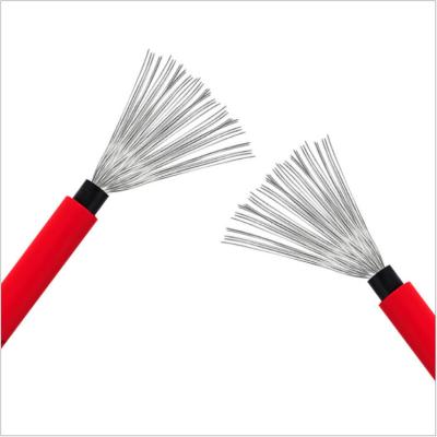Weather Resistant PVC Solar Cable 16mm2 , Oilproof DC Wire For Solar Panels