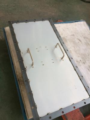 Fireproof Heat Insulating Door Panels Stainless Fabrication Custom Made