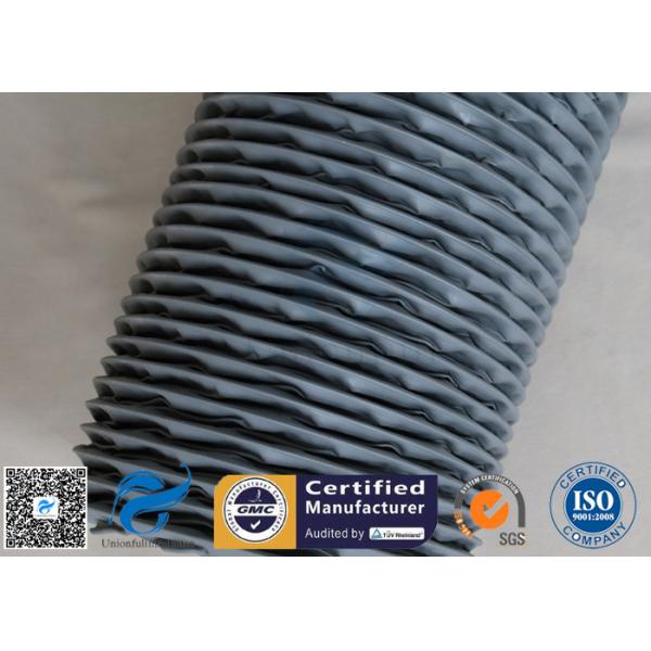 ПВК покрыл воздуховод 200ММ 260℃ вентиляции ткани стеклоткани водоустойчивый гибкий