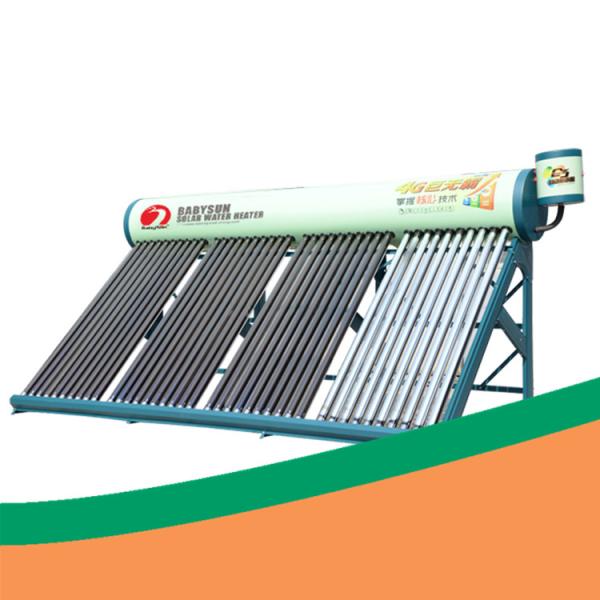 Non pressure color steel rooftop solar water heater low pressure solar water heater