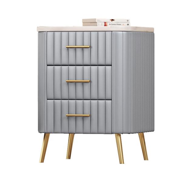 Nordic Apartment Marble Top Bedside Table