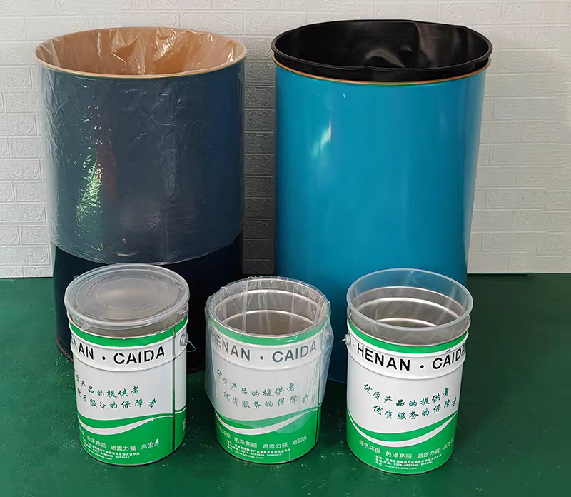 Bulk Sale Chemical Use Drum Liner Moisture Proof Heat Seal Bag LDPE Material Extra Layer Protect Product From Leakage