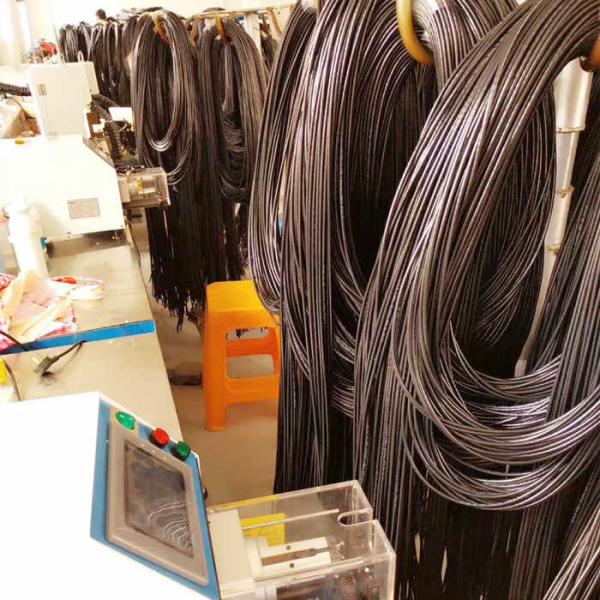 RG6U F Male Connector 75 Ohm Coaxial Cable For TV Signal Transfer