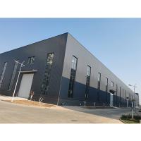 Construction de bâtiments commerciaux préfabriqués modernes, construction préfabriquée en acier