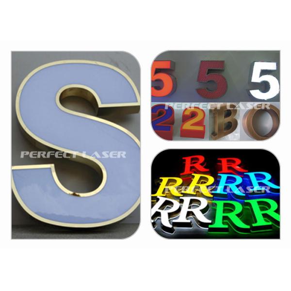 3 en 1 marcadora de letras de canal multifunción para muestras de acero inoxidable