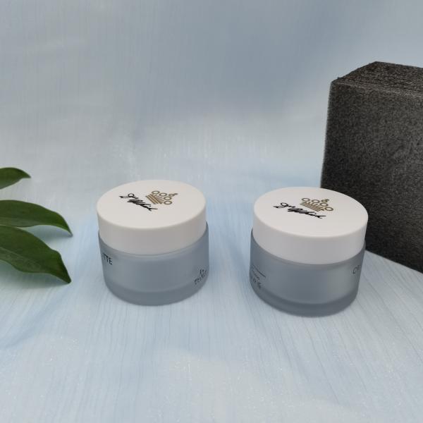 50g Glass Jar Matt Color For Cosmetic