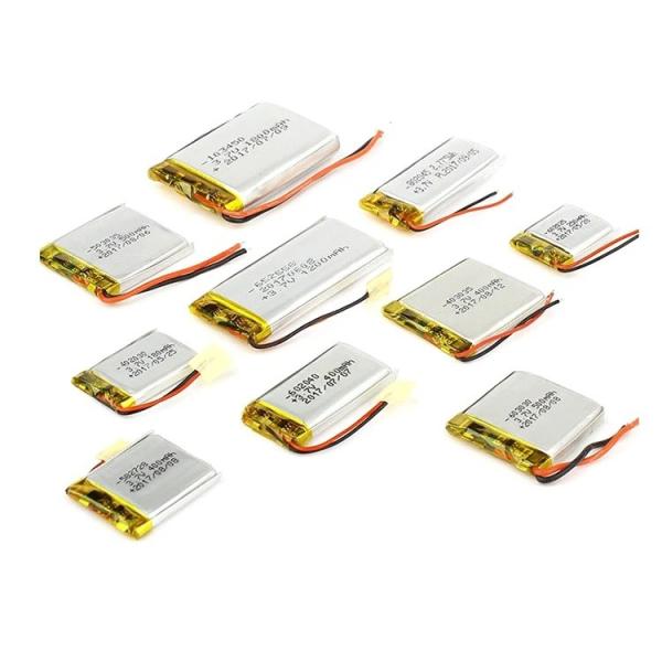 Bateria recarregável Qualidade 503040 Bateria de lítio polimérico pequeno Lipo 3.7v 600mAh Bateria certificada KC