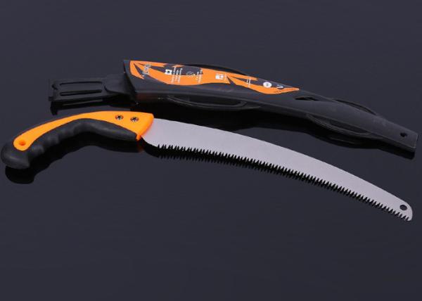 Manual Gardening Hand Tools , Handheld Pruning Saw With Knife Sheath