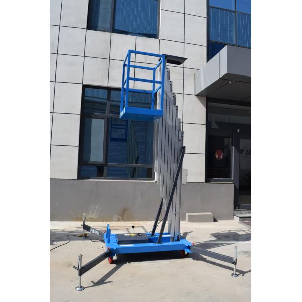 10m Man Lifting Automatic  Lift Hydraulic Scaffolding Self Propelled Warehouse Lift