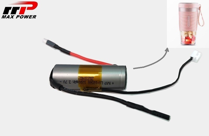 разрядка 10C 12A перезаряжаемые блока батарей иона 3.7V 18500 Li быстрая