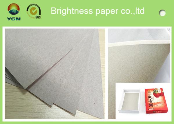 Well Coated C1s Duplex Paper Board Grey Back Sheet For Shopping Bags