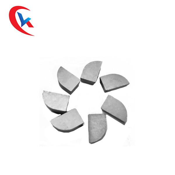 Custom Brazing Tungsten Carbide Tips Anti Wear For Milling Tools Tungsten Carbide Wear Parts