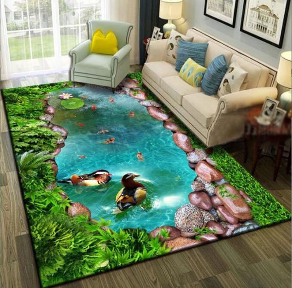 3D Printing Children Sofa Bedroom And Living Room Floor Carpets