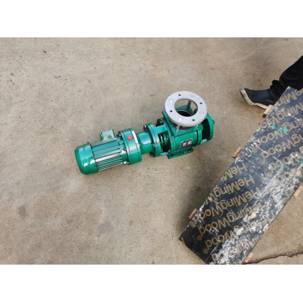 Ротационный пневматический клапан типа фланца Электрический диспенсер из нержавеющей стали Ротационный