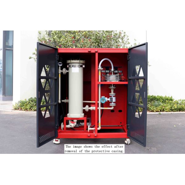 Electrochemical wastewater treatment equipment, used for chemical wastewater.