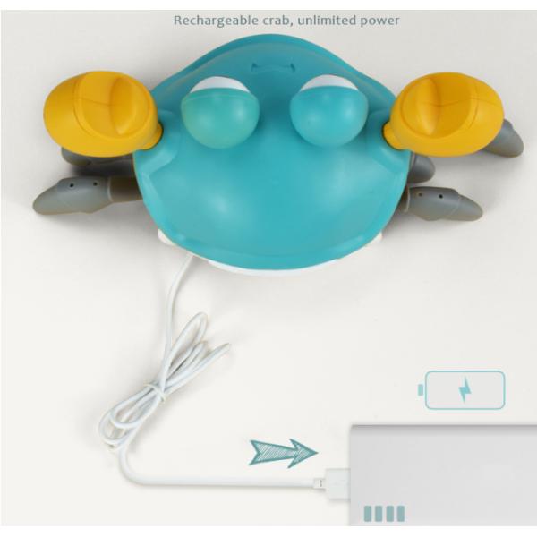 Made Unisex ABS Plastic Crawling Crab Toy for Early Education Educational Boy Gift Set