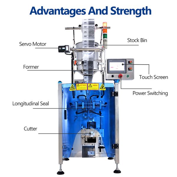 Fully Automatic Electronic High Speed Honey Water Sauce Ketchup Juice Sachet Plastic Bag Making Packing Machine