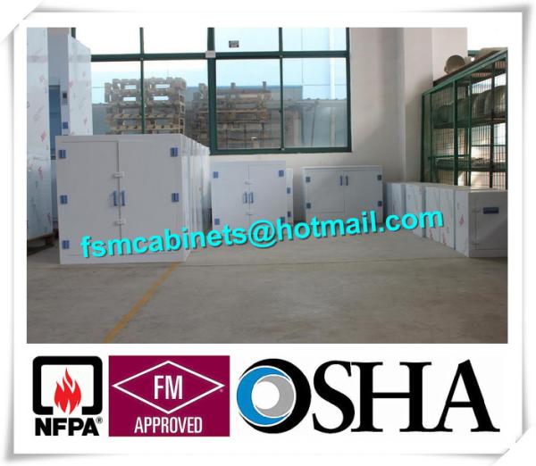 Safety Hazardous Polypropylene Fire Resistant File Cabinets For Acid Corrosive