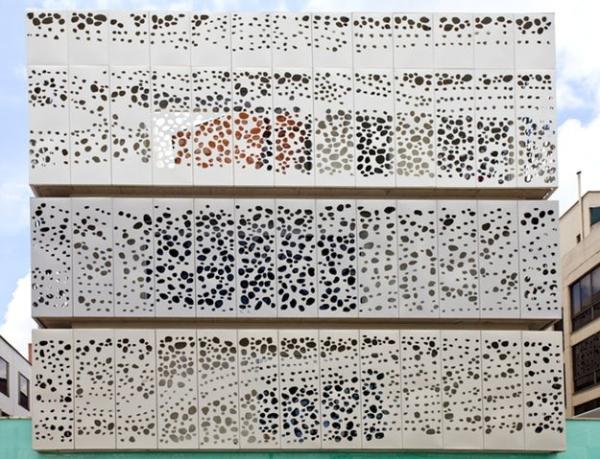 Powder Coating Aluminum Perforated  Panels For Sunshades/Louver/Window Screen