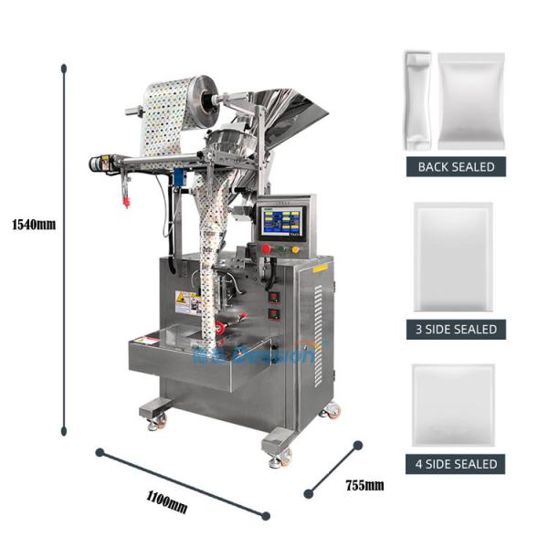 Небольшая машина упаковки порошка сумки 1.2KVA мешка детержентная