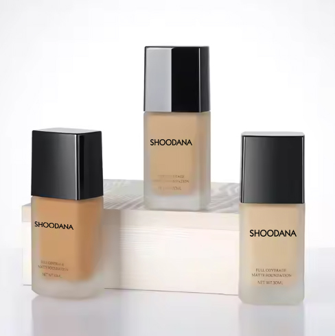 Vegan Full Coverage Liquid Foundation Private Label Waterproof Mineral Makeup Liquid Foundation