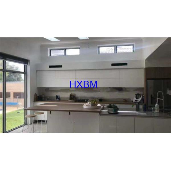 Двойник застеклил алюминиевые двери окна с оборудованием деревянного финиша немецким для рынка Индонезии