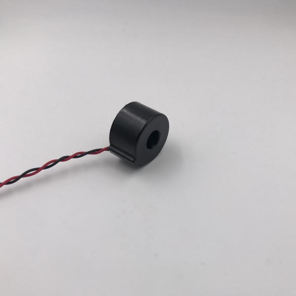 Round Single Phase Current Transformer , 90A Customized Turns Ratio 1 Phase Transformer