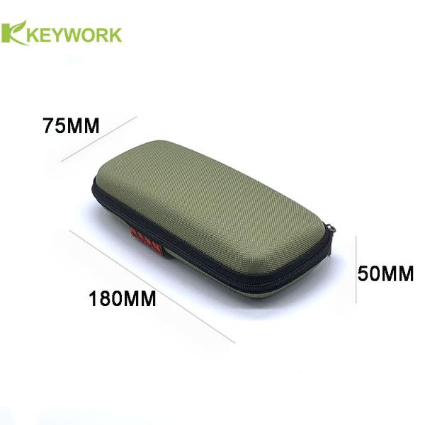 Chinese Factory wholesale custom EVA Eyewear Case Sports Sunglasses Bag Zipper handle
