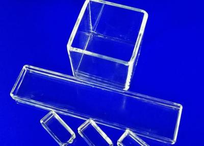 Multi Functional Quartz Urn , Crystal Clear Glassware Transparen 1730 Degree Softening Point