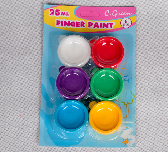 Non-toxic Finger Paint / Poster Paint  4 Colors, 6 Colors, 8 Colors set washable for kids diy painting water color paint