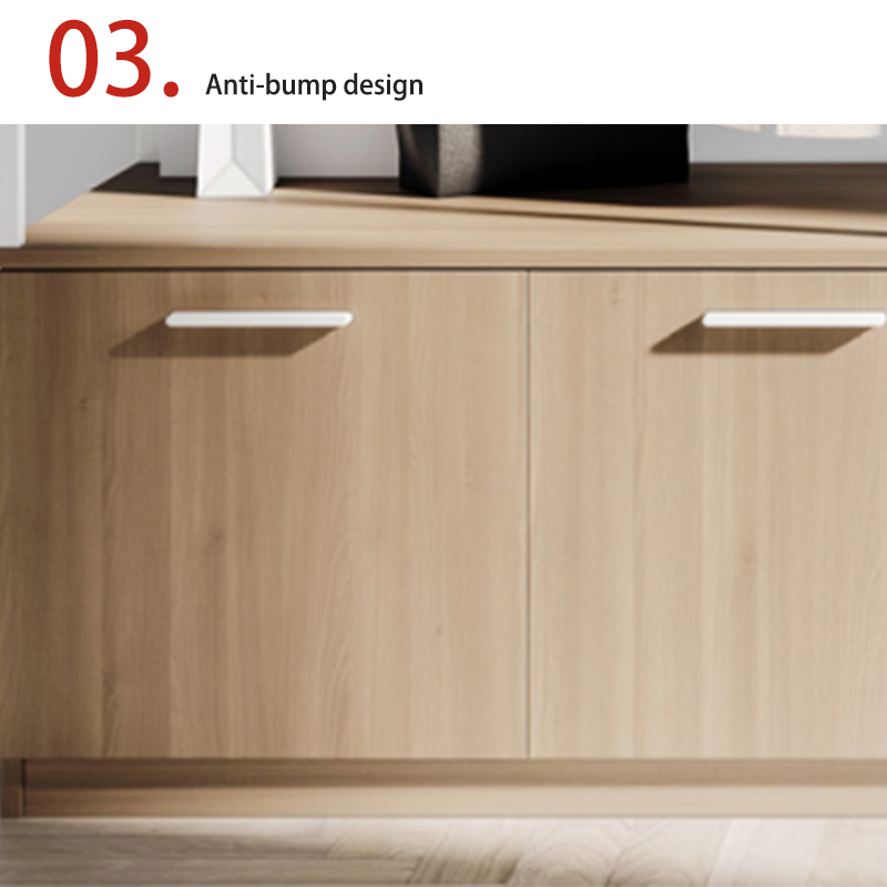 Suitable for hotels Design Bedroom Wardrobe With Hanging Rod Ample Storage Space Panel Wood Furniture For Home Or Living Room Support customization