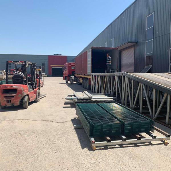 Синий Q195 Стальной Край Ограждение безопасности Покрытый порошком