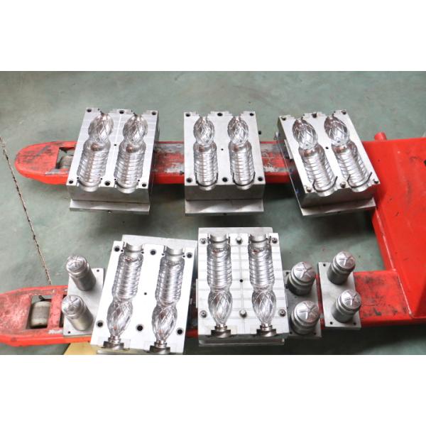 2 Cavity Plastic Bottle Manufacturer Machine With Hydraulic Mold Clamping System