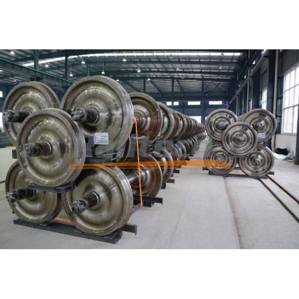 Railroad Locomotive Wheel Sets Convenient Operation And Maintenance