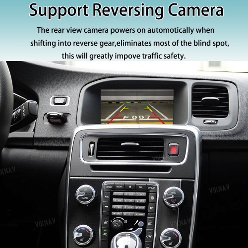 ViKNAV Linux Interface Box for  S60 V60 V40 2015-2022 with Wireless CarPlay