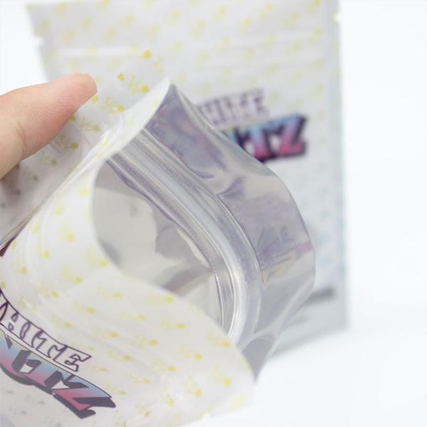 Фольга пластиковой печати алюминиевая стоит вверх сумка молнии засорителя качества еды мешка