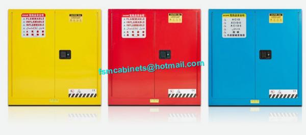 Australian Standard Fireproof  Cabinet , Industrial Safety Cabinets For Flammable Liquids