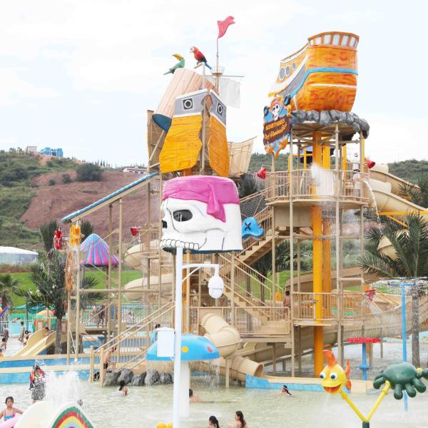 Оборудование спортивной площадки воды стеклоткани/вода Playstation подгоняли