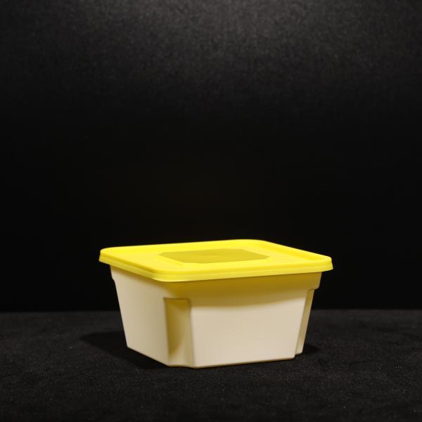 450 ml de proteção contra fugas de PP sanduíche cachorro quente salada caixa de almoço cor personalizada