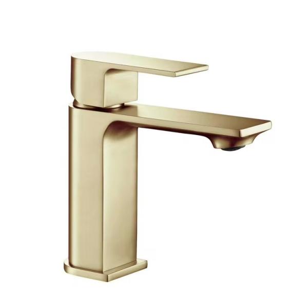 Deck Mounted Tap Bathroom Basin Sink Brass Faucet for Bath Room