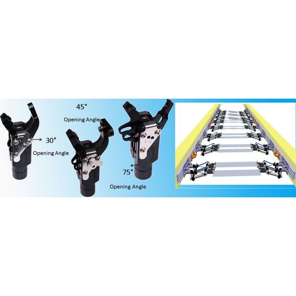 Modular Structure Sheet Metal Gripper 5 Million Cycles High Clamping Force