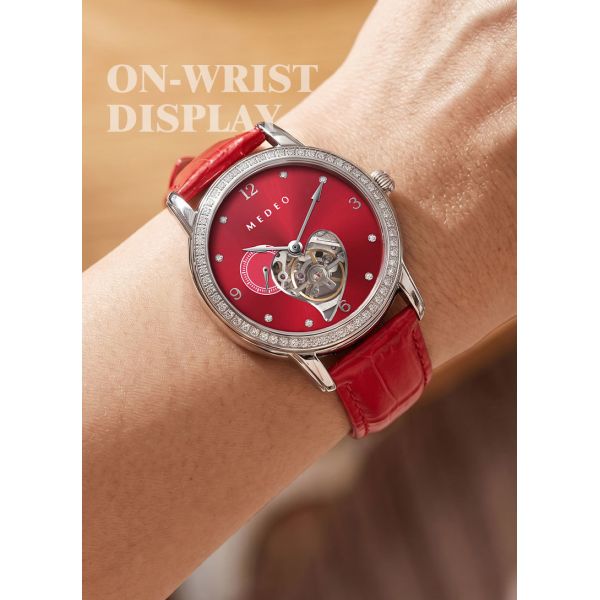 SHX Ruby Heart Automatic Watch