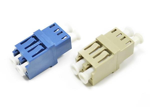 Low Profile Type LC Duplex Fiber Optic Adapter For FTTB