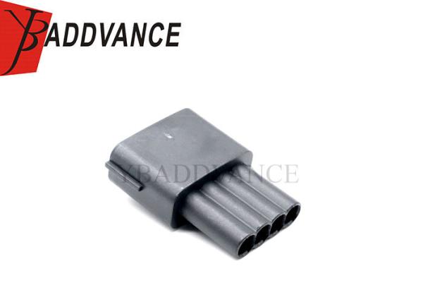 Conector de cabo de arnês de fiação impermeável de plástico de 4 pines masculino para automóvel